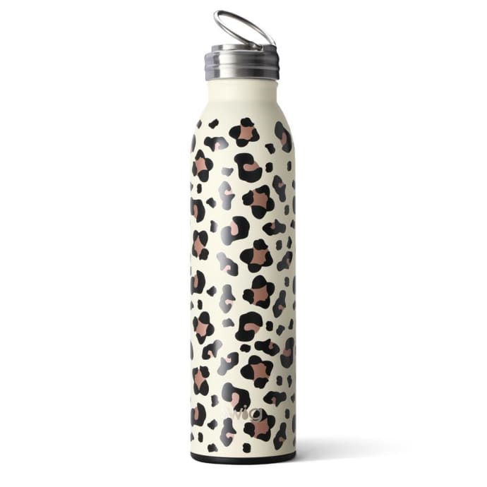 Leopard Print 20oz or 590ml Water Bottle By SWIG